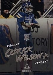 2018 Panini Luminance Base Set Cedrick Wilson Jr #114 card