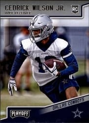 2018 Panini Playoff Base Set Cedrick Wilson Jr #286 card