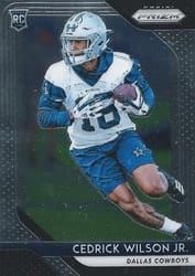 2018 Panini Prizm Base Set Cedrick Wilson Jr. #286 card