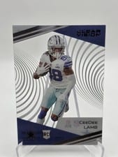 2020 Panini Chronicles Clear Vision Rookies Ceedee Lamb #CV-13 card