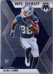 2020 Panini Mosaic Base Set CeeDee Lamb #268 card