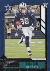 2020 Panini Playbook Base Set CeeDee Lamb #107 card