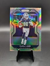 2020 Panini Prizm CeeDee Lamb Silver Prizm #334 card