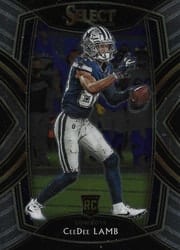 2020 Panini Select Base Set CeeDee Lamb #257 card