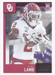 2020 Score Base Set CeeDee Lamb #416 card
