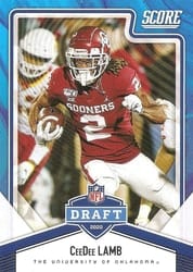 2020 Score NFL Draft CeeDee Lamb #NFL-8 card