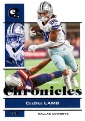 2021 Panini Chronicles Base Set CeeDee Lamb #27 card