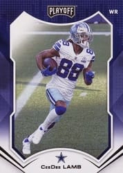 2021 Panini Playoff Base Set CeeDee Lamb #103 card