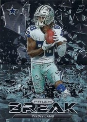 2021 Panini Prizm Prizm Break CeeDee Lamb #5 card