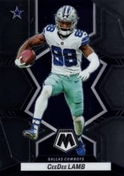 2022 Panini Mosaic Base Set CeeDee Lamb #54 card