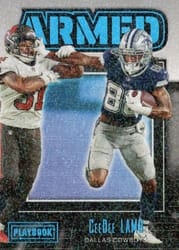 2022 Panini Playbook Armed CeeDee Lamb #A-8 card