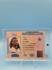 2023 Panini Contenders License to Dominate CeeDee Lamb #11 card
