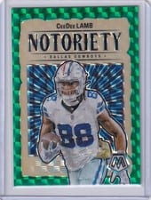 2024 Panini Mosaic Notoriety CeeDee Lamb #3 card
