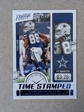 2024 Panini Prestige Time Stamped CeeDee Lamb #TS-CLB card