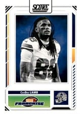 2025 Score The Franchise CeeDee Lamb #9 card