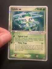 Unseen Forces Celebi ex #117 card