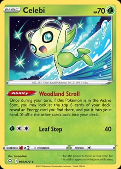 Shining Fates Celebi #3 card