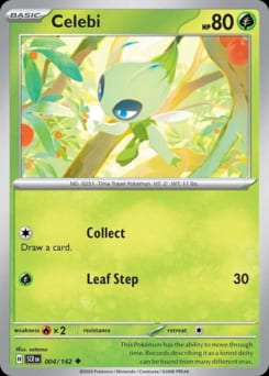 Stellar Crown Celebi #4 card