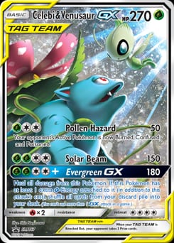 SM Black Star Promos Celebi & Venusaur-GX #SM167 card