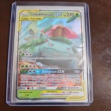 Team Up Celebi & Venusaur-GX #1 card