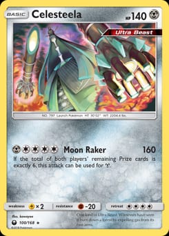 Celestial Storm Celesteela #100 card
