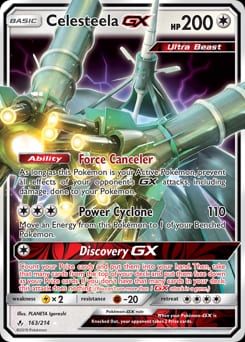 Unbroken Bonds Celesteela-GX #163 card