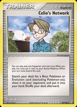 Crystal Guardians Celio's Network #73 card