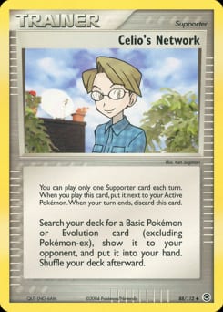 FireRed & LeafGreen Celio's Network #88 card
