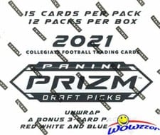 2021 Panini Prizm Cello Box card
