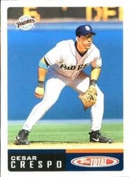 2002 Topps Total Base Set Cesar Crespo #98 card