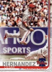 2019 Topps Base Set Cesar Hernandez #331 card