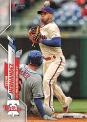 2020 Topps Base Set Cesar Hernandez #234 card