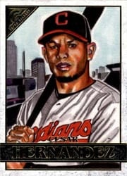 2020 Topps Gallery Base Set Cesar Hernandez #53 card