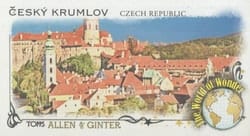 2023 Topps Allen & Ginter Mini World of Wonder Český Krumlov, Czech Republic #WOW-29 card