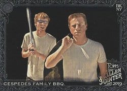 2019 Topps Allen & Ginter X Base Set Cespedes Family #291 card