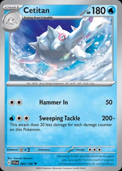 Scarlet & Violet Cetitan #60 card