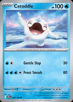 Destined Rivals Cetoddle #64 card