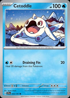 Surging Sparks Cetoddle #53 card