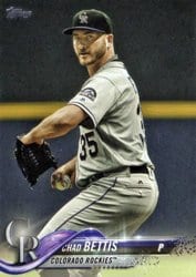 2018 Topps Base Set Chad Bettis #678 card