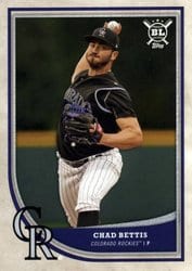 2018 Topps Big League Base Set Chad Bettis #253 card