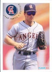 1994 Fleer Base Set Chad Curtis #50 card