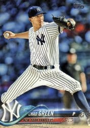 2018 Topps Base Set Chad Green #676 card