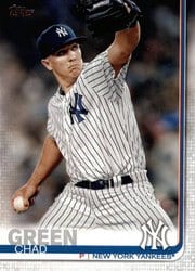 2019 Topps Base Set Chad Green #25 card