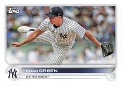 2022 Topps Mini Base Set Chad Green #US139 card