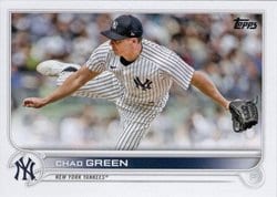 2022 Topps Update Base Set Chad Green #US139 card