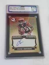 2021 Panini Chronicles Invincible Autographs Chad Johnson #INV-CJO card