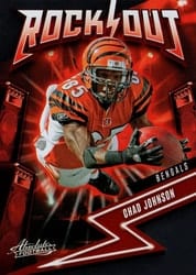 2023 Panini Absolute Rock Out Chad Johnson #1 card
