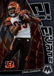 2023 Panini Mosaic Elevate Chad Johnson #E-CJ card