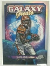 2024 Topps Chrome Cosmic Galaxy Greats Chad Johnson #GG-35 card
