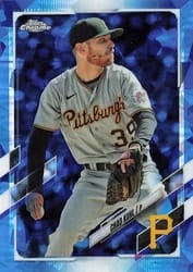 2021 Topps Chrome Update Sapphire Edition Base Set Chad Kuhl #US105 card